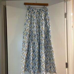 En Saison floral long skirt